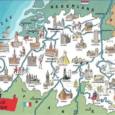 ゲストハウス Autonome Saint Guibert Mont-Saint-Guibert